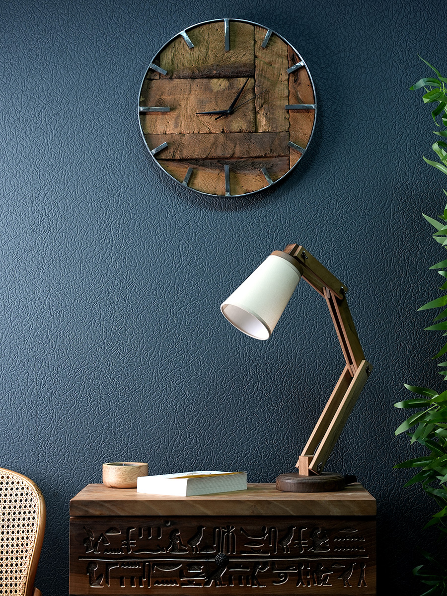 Herna Wooden Walnut Desk Lamp